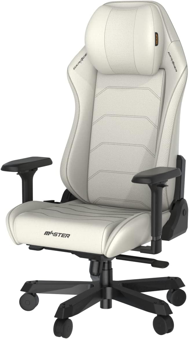 DxRacer Master Series Gaming Chair - White DxRacer Master Series Gaming Chair - White